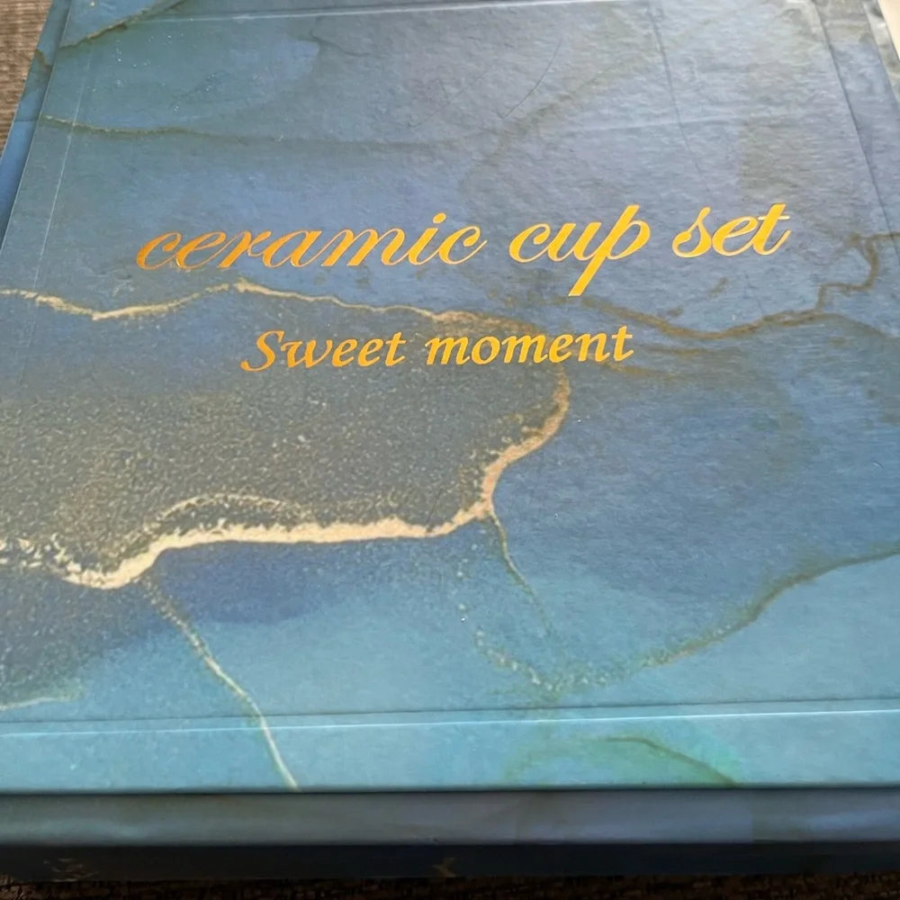 Ceramic Asian Cup Set by Sweet Moment